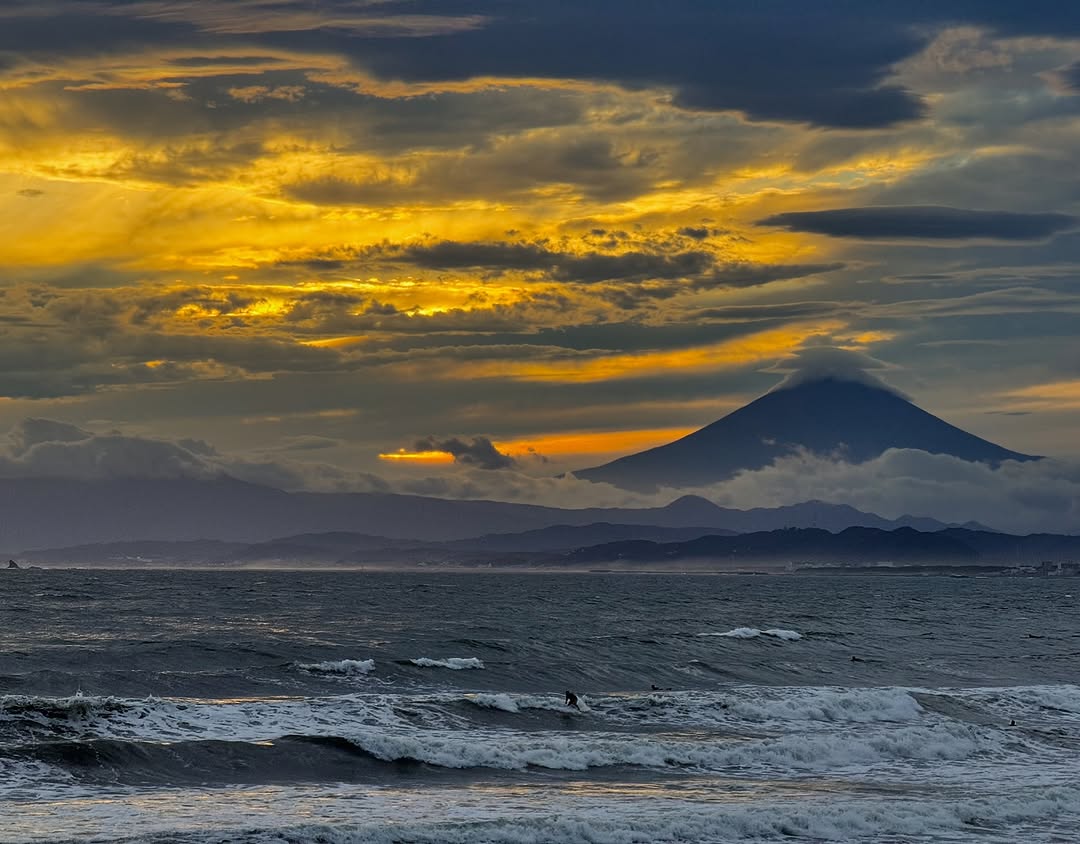 Mt Fuji sunset